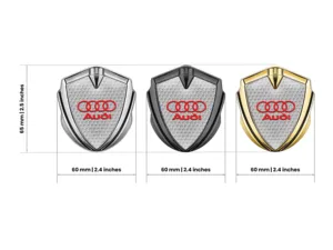 Audi High End Car Logo Badges Max Design Stainless Steel